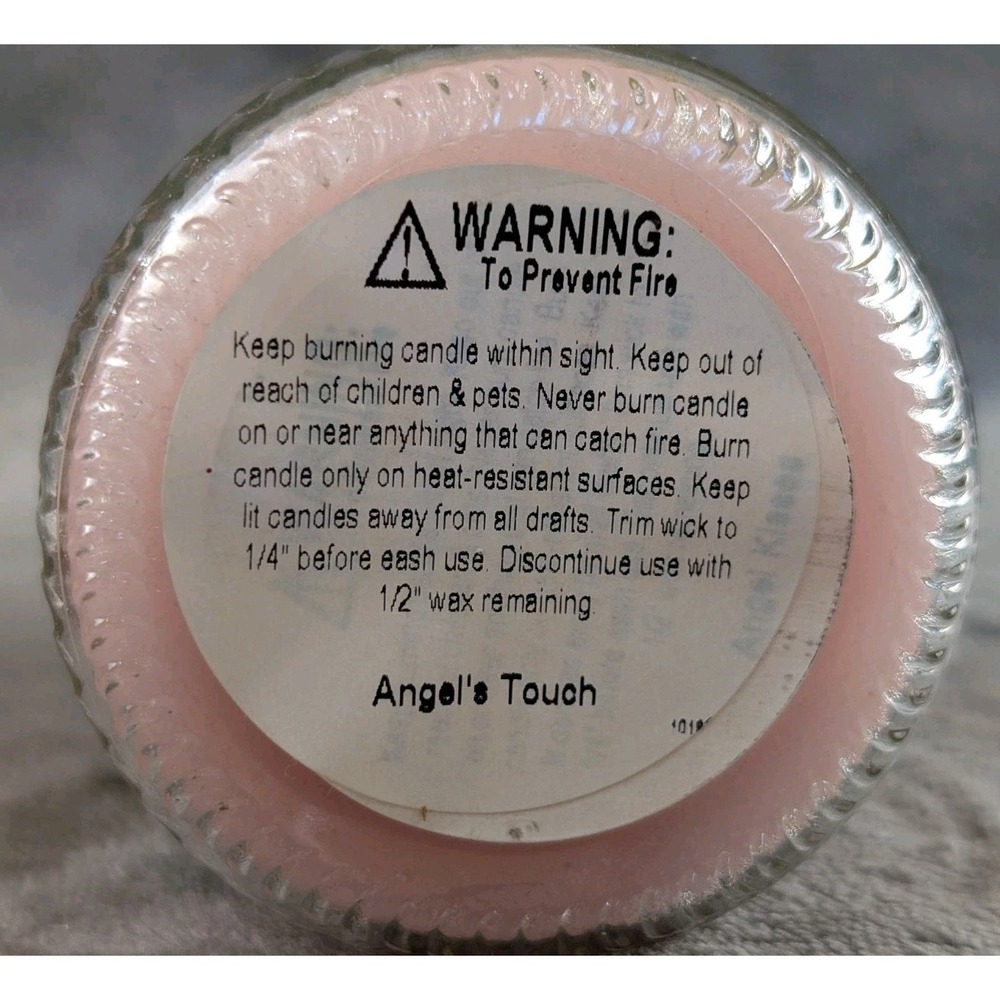 Celebrating Home Candle – Angel's Touch‎ Pink Jar 16 oz – Discontinued Scent - Picture 3 of 3